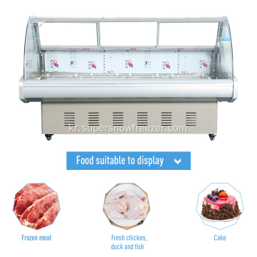 상업용 고기 카운터 디스플레이 냉장고 판매